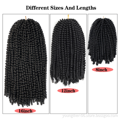 Cheap Price Spring Twist Braiding Hair Crochet Hair Braid Hair Extensions